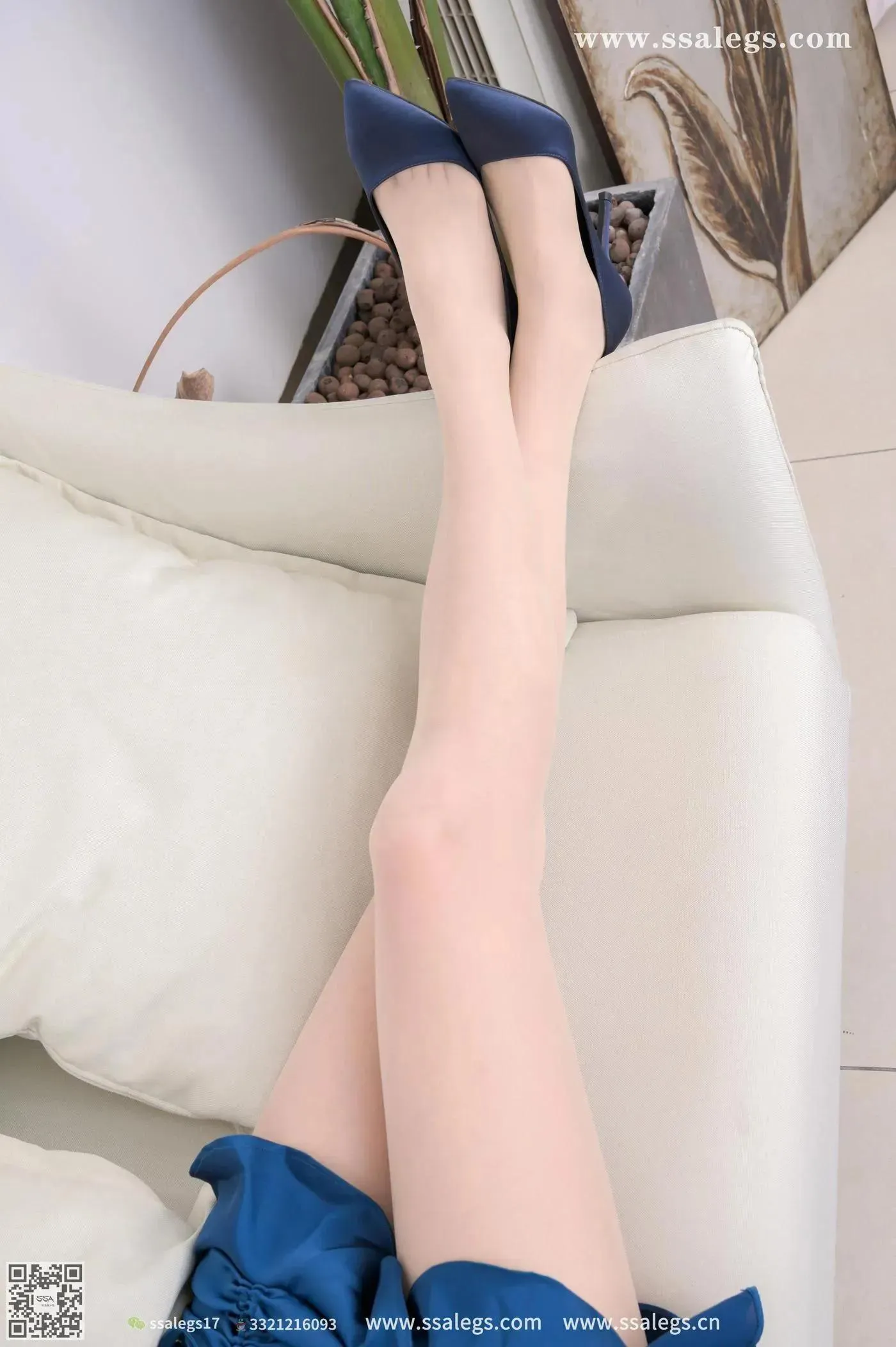 [SSA丝社]超清写真 NO.356 素素蓝色妖姬（上） [64P]插图5